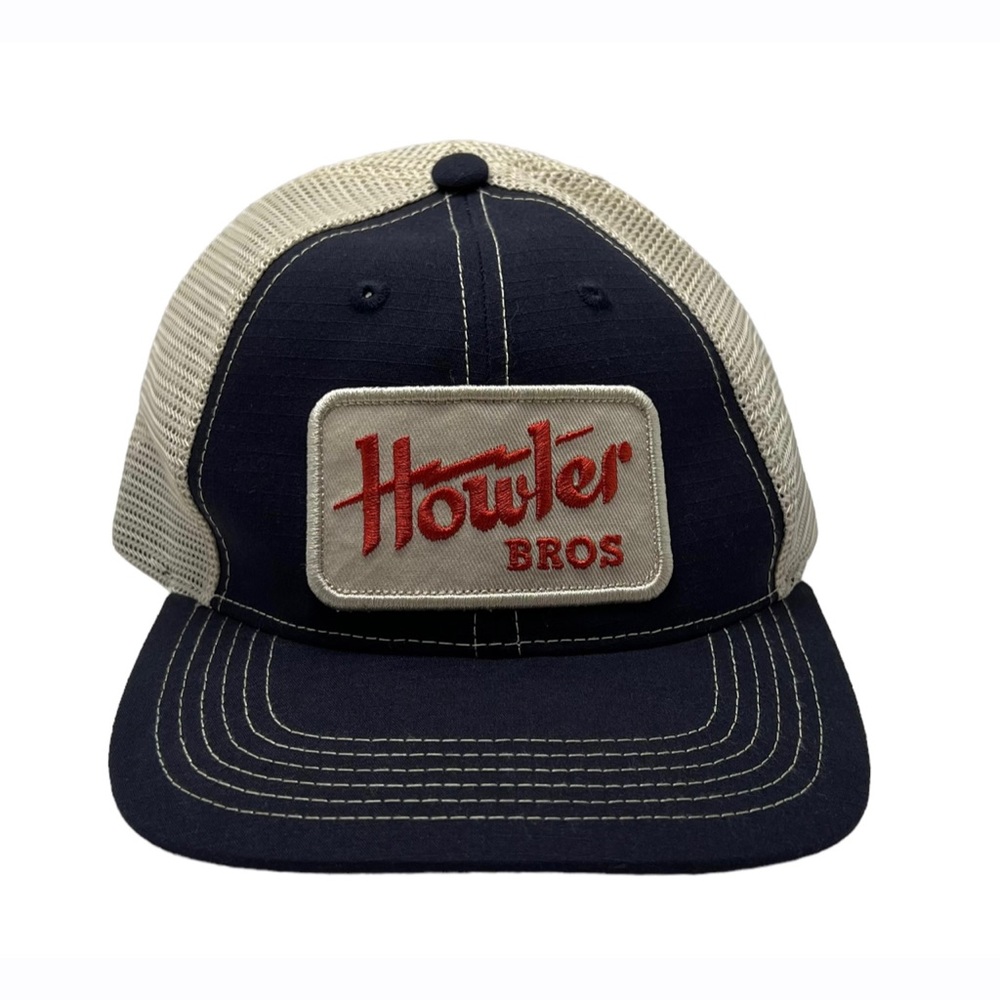 Howler Brothers Navy & Stone SnapBack Cap Hat One Size